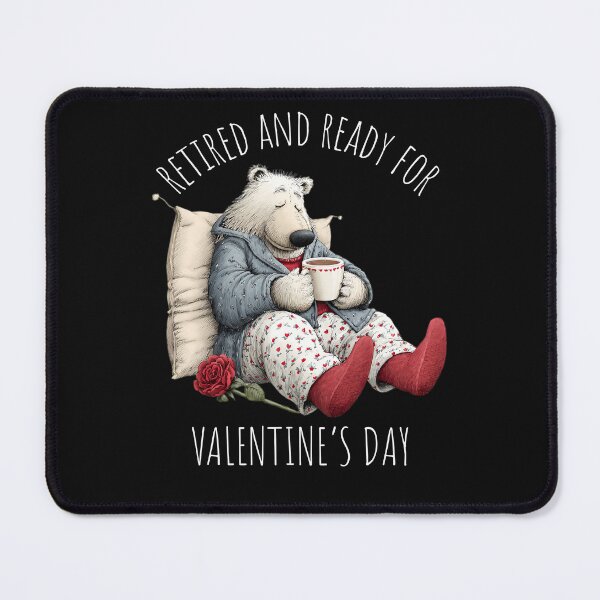 Item preview, Retired Cozy Bear Valentine Artwork With Coffee designed and sold by MTJ-Mushrooms.