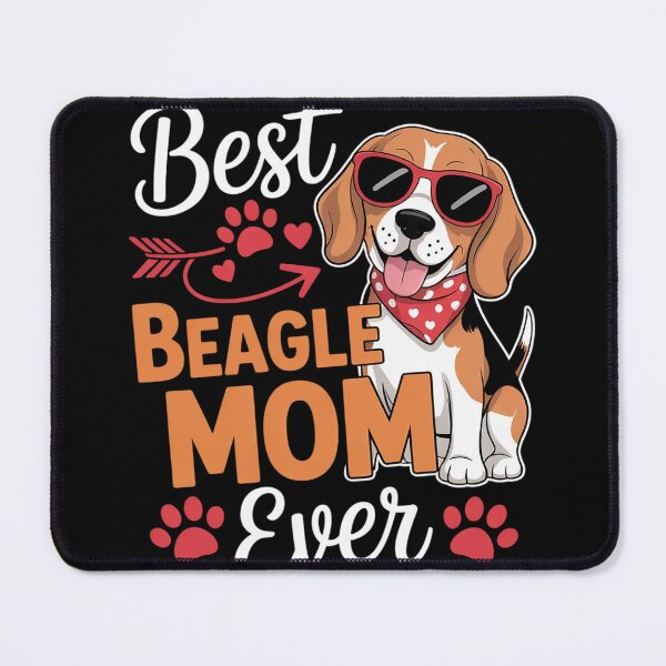 Item preview, Cute Dog Best Beagle Mom Ever Mama Mother Life Fur Baby Love designed and sold by MyzoToyota.
