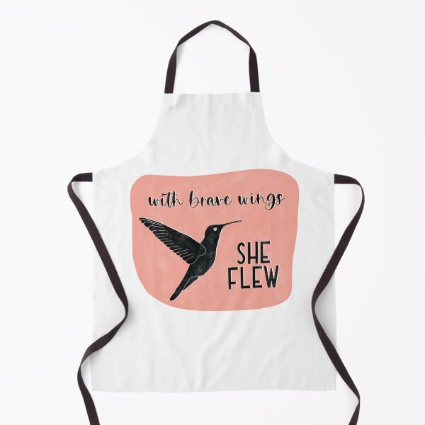 Item preview, With brave wings she flew, hummingbird designed and sold by Shelley Winters.