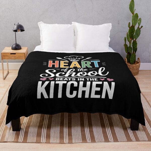 Item preview, The Heart Of The School Beats In The Kitchen Lunch Lady0 designed and sold by NailMolisa.