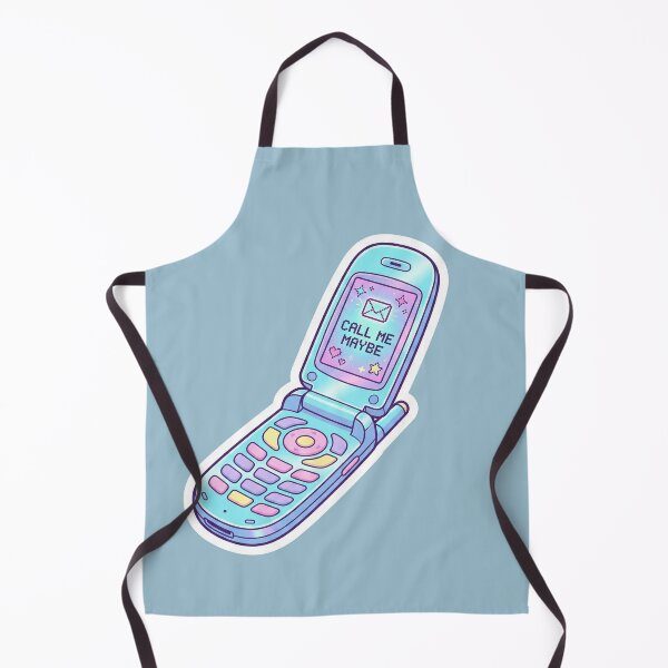 Item preview, Y2K Retro Flip Phone "Call Me Maybe" | Pastel Pixel Aesthetic designed and sold by DigitalVibes Art, CreatorSpace, PixelMood. By AngryFish.Art..