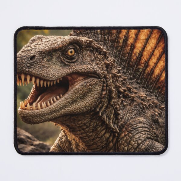 Item preview, Sun-Kissed Apex of the Paleozoic: Dimetrodon's Ferocious Glare designed and sold by PrehistoryPulse.