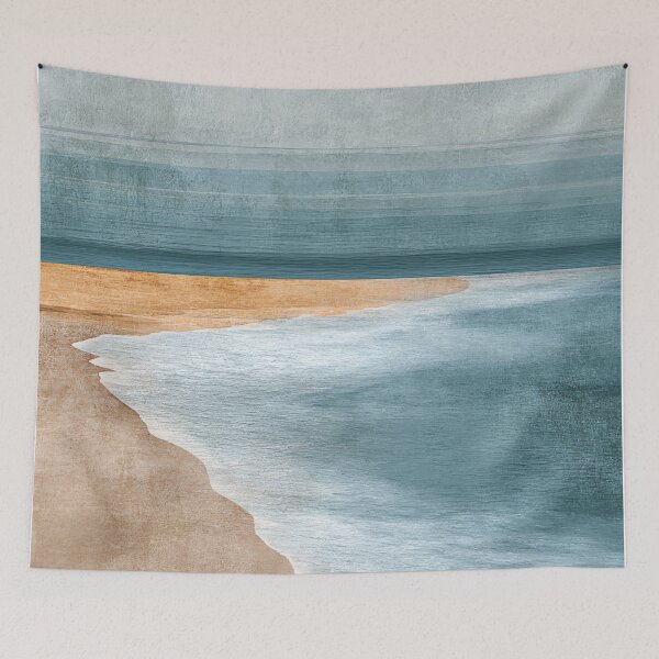 Item preview, Abstract Beach & Ocean – Minimal Coastal Landscape designed and sold by NewArt33.
