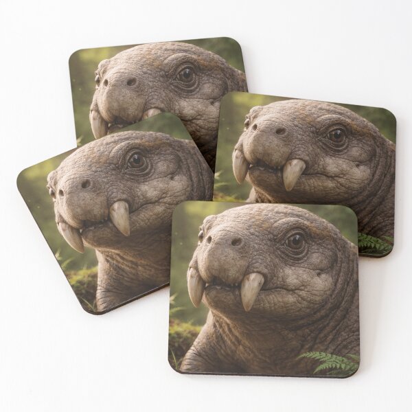 Item preview, Lystrosaurus: The Stoic Survivor of the Paleozoic Dawn designed and sold by PrehistoryPulse.