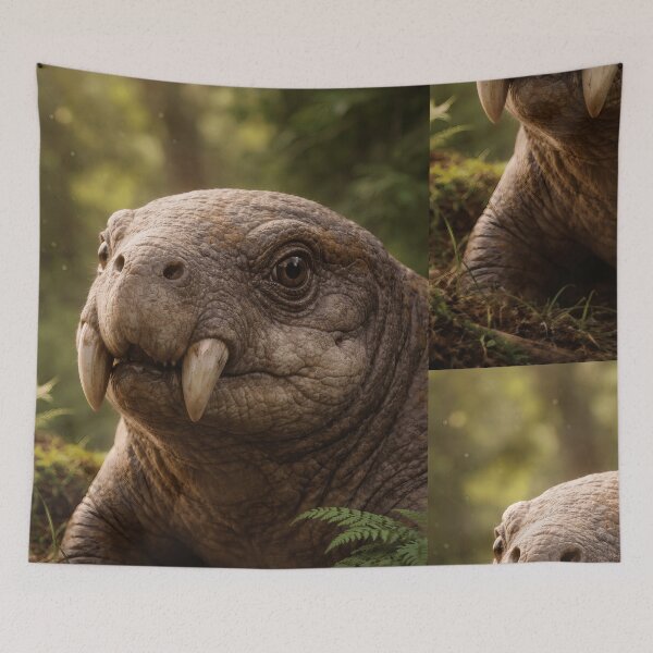 Item preview, Lystrosaurus: The Stoic Survivor of the Paleozoic Dawn designed and sold by PrehistoryPulse.