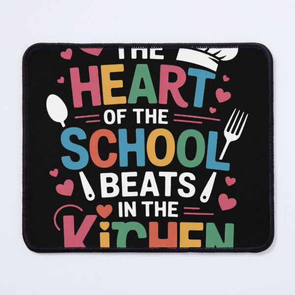 Item preview, The Heart Of The School Beats In The Kitchen Lunch Lady5  designed and sold by NailMolisa.