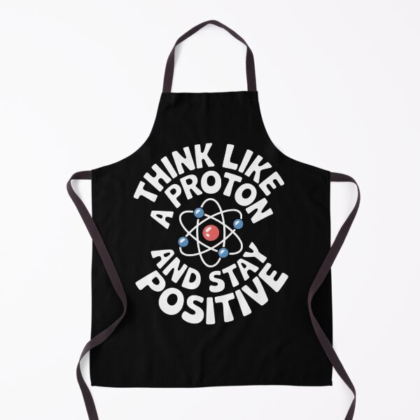 Item preview, Think Like a Proton Stay Positive Science Humor designed and sold by flagylART.