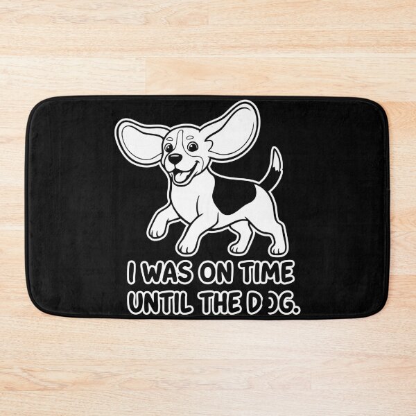 Item preview, Beagle Made Me Late Line Art designed and sold by Tong4130.