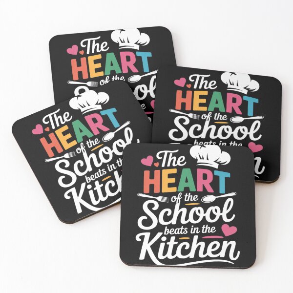 Item preview, The Heart of The School Beats in The Kitchen Lunch Lady06  designed and sold by NailMolisa.