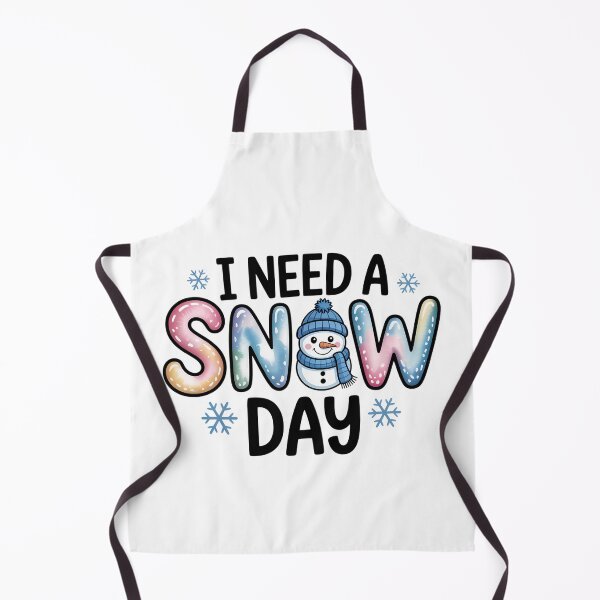 Item preview, I Need A Snow Day Funny Snowman designed and sold by AORANONA 888.