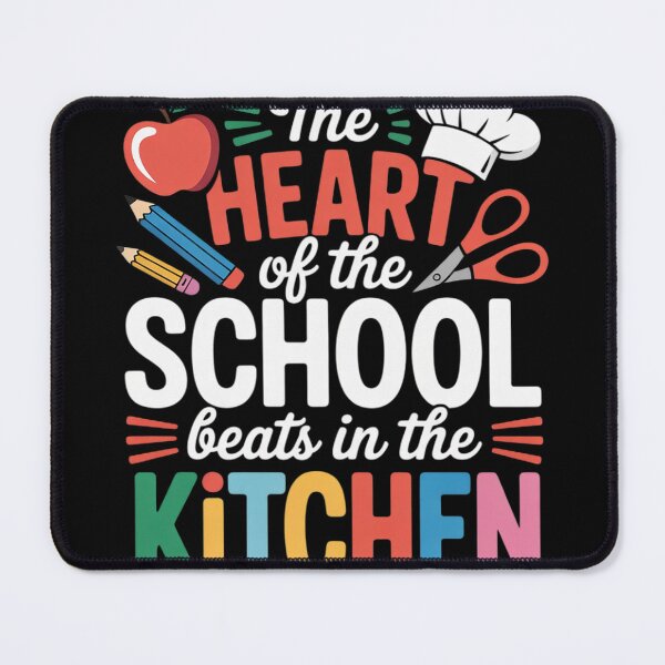 Item preview, The Heart Of The School Beats In The Kitchen lunch lady9  designed and sold by NailMolisa.