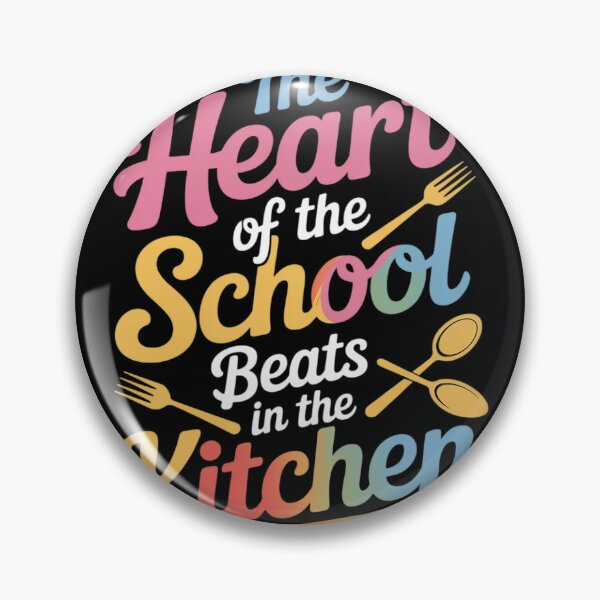 Item preview, The Heart Of The School Beats In The Kitchen Lunch Lady10  designed and sold by NailMolisa.