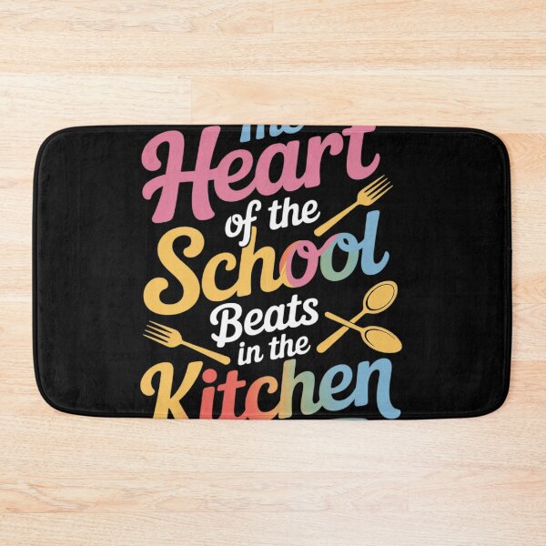 Item preview, The Heart Of The School Beats In The Kitchen Lunch Lady10  designed and sold by NailMolisa.