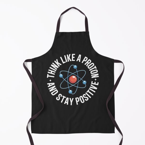 Item preview, Think Like a Proton Stay Positive Science Humor designed and sold by flagylART.