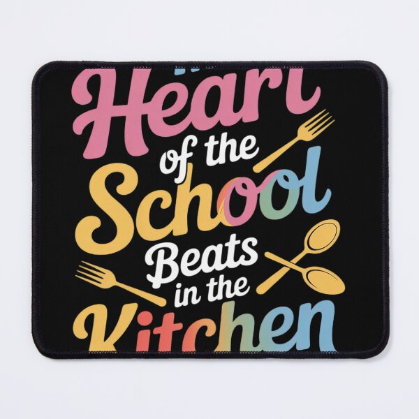 Item preview, The Heart Of The School Beats In The Kitchen Lunch Lady10 designed and sold by NailMolisa.