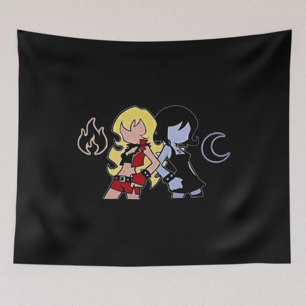 Item preview, Demon Sisters Fan Art designed and sold by Tamer ⭐⭐⭐⭐⭐.