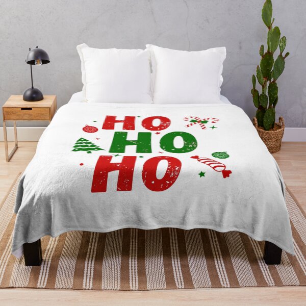 Item preview, Ho Ho Ho Christmas Design | Red and Green Festive Holiday Graphic designed and sold by Toph & Mea Shop.