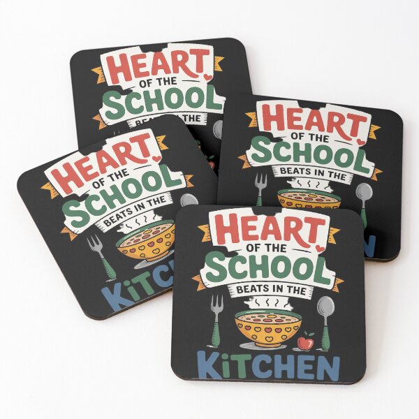 Item preview, The Heart of The School Beats in The Kitchen Lunch Lady10.  designed and sold by NailMolisa.