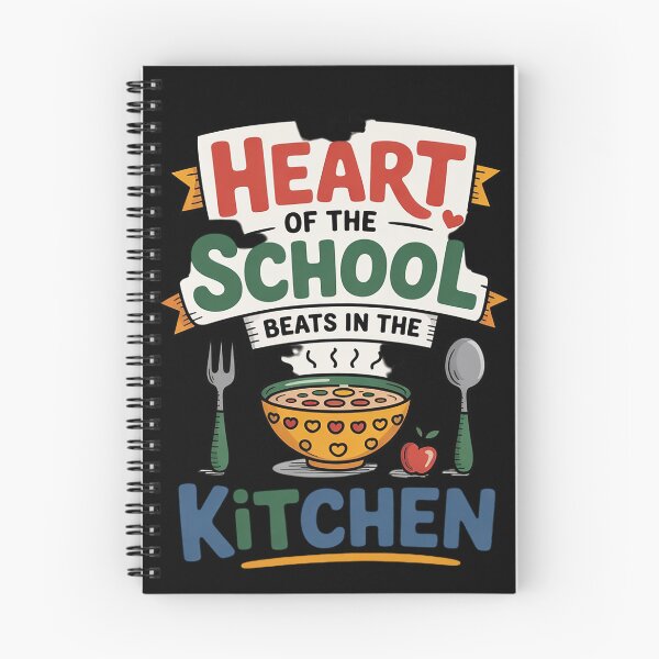 Item preview, The Heart of The School Beats in The Kitchen Lunch Lady10.  designed and sold by NailMolisa.