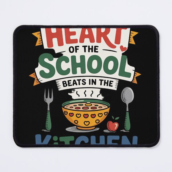 Item preview, The Heart of The School Beats in The Kitchen Lunch Lady10.  designed and sold by NailMolisa.