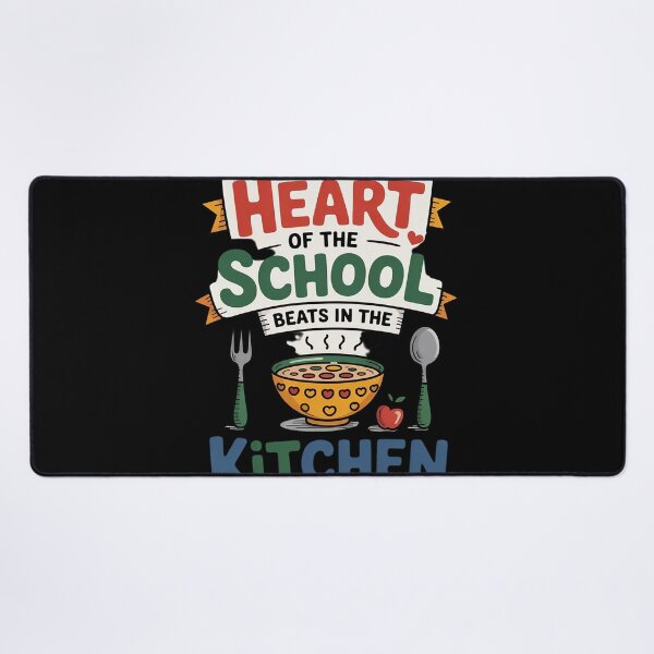 Item preview, The Heart of The School Beats in The Kitchen Lunch Lady10.  designed and sold by NailMolisa.