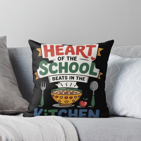 Item preview, The Heart of The School Beats in The Kitchen Lunch Lady10.  designed and sold by NailMolisa.