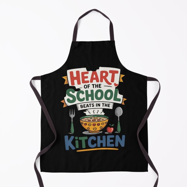 Item preview, The Heart of The School Beats in The Kitchen Lunch Lady10. designed and sold by NailMolisa.
