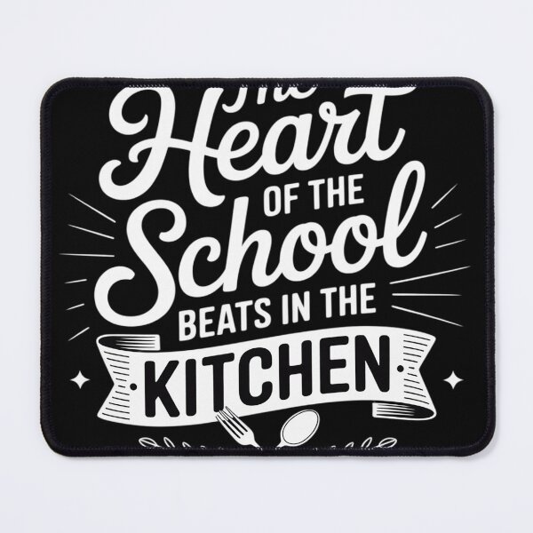 Item preview, The Heart Of The School Beats In The Kitchen Lunch Lady11 designed and sold by NailMolisa.