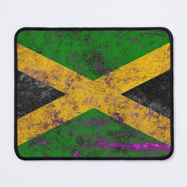 Item preview, Jamaica Flag Metal Texture | Jamaica Metal Design designed and sold by RoyalMerchantShop.