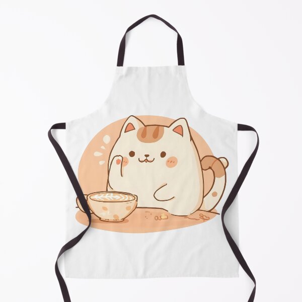 Item preview, Cute Cat Wiping Latte Foam Mustache | Cozy Café Cat Illustration | Slow Day Friends Style designed and sold by SlowDayFriends.