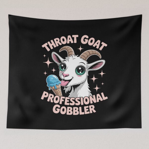 Item preview, Embarrassing Throat Goat Inappropriate Adult Humor  designed and sold by MyzoToyota.