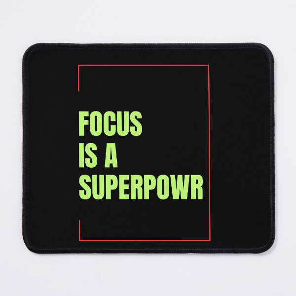 Item preview, Focus Is a Superpower Strong Motivation Mindset T-Shirt designed and sold by Art Loom.