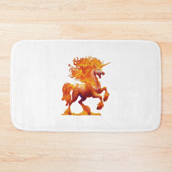 Item preview, Fire spirit, the magical unicorn designed and sold by LoneAngel.