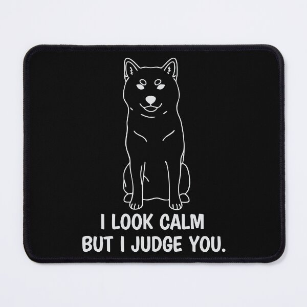 Item preview, Judging Shiba Inu Line Art designed and sold by Tong4130.