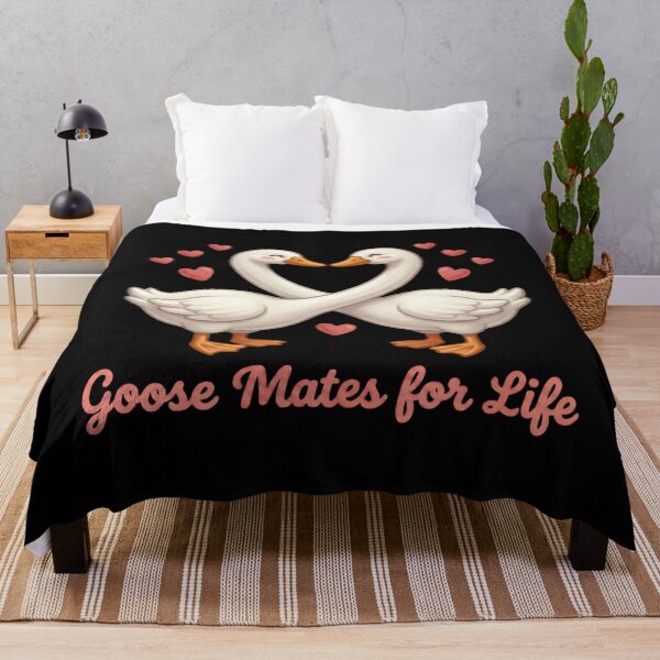 Item preview, Goose Mates For Life - Cute Valentine's Goose in love designed and sold by Muse Merch.