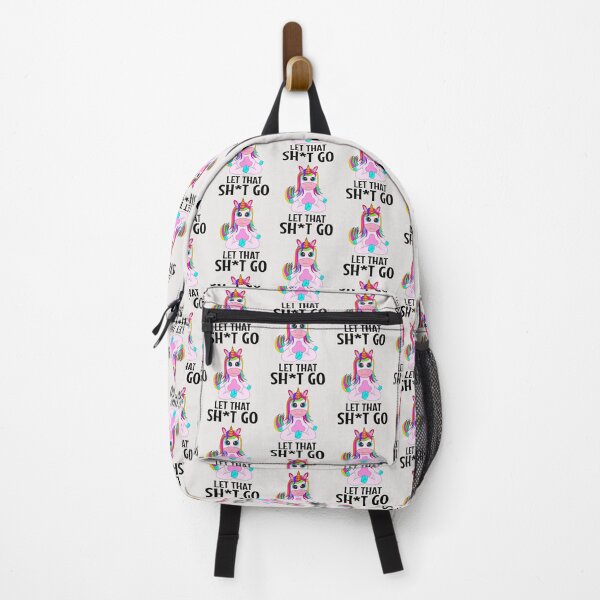 Item preview, Adorable Cartoon Unicorn Meditating in Lotus Pose with Rainbow Mane designed and sold by Best-Designers.