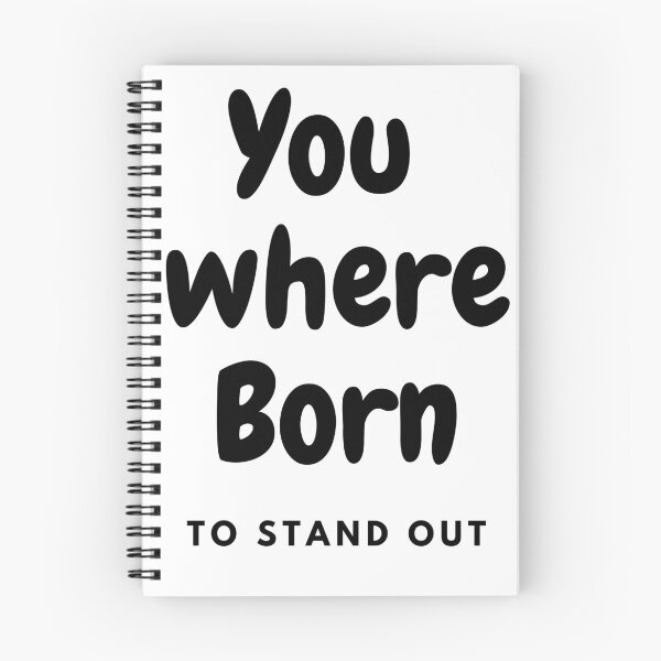 Item preview, Why Fit In When You Were Born To Stand Out Pullover Hoodie designed and sold by jamiprint.