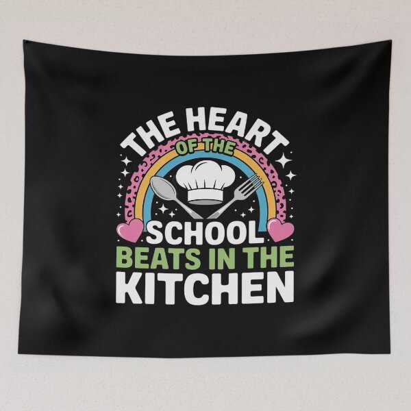 Item preview, The Heart of The School Beats in The Kitchen  designed and sold by NailMolisa.