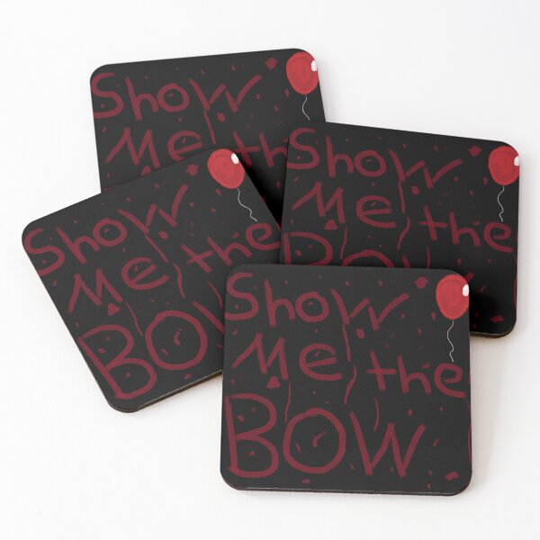 Item preview, pennywise said to periwinkle (blood splattered words design) designed and sold by Soulfate.