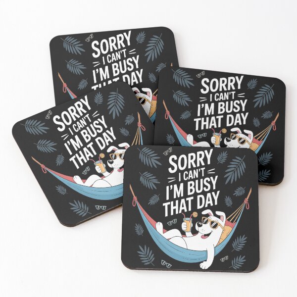Item preview, Sorry I Can't I'm Busy That Day T Busy Day designed and sold by Lucaseinar.