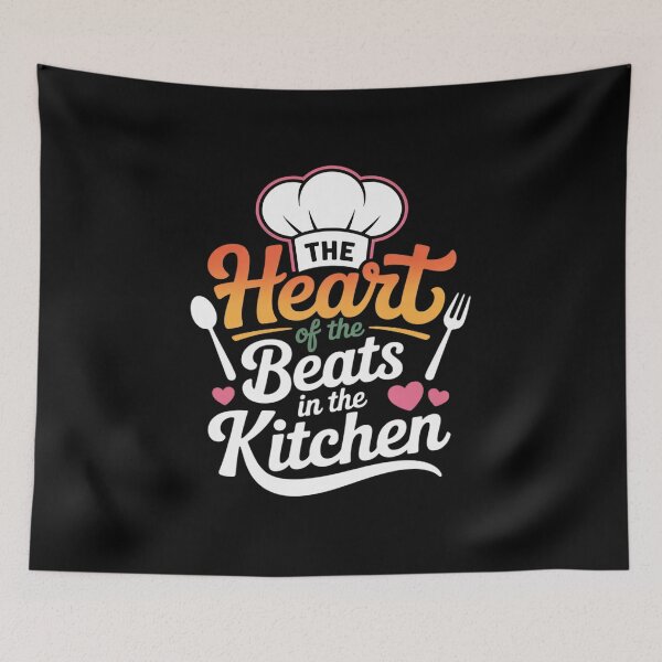 Item preview, The Heart of The School Beats in The Kitchen  designed and sold by NailMolisa.