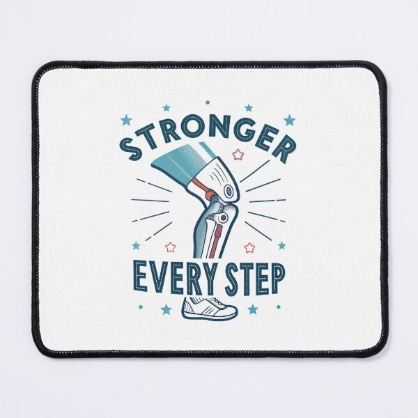 Item preview, Stronger Every Step – Knee Replacement Recovery Motivation Design designed and sold by VividOrganica.