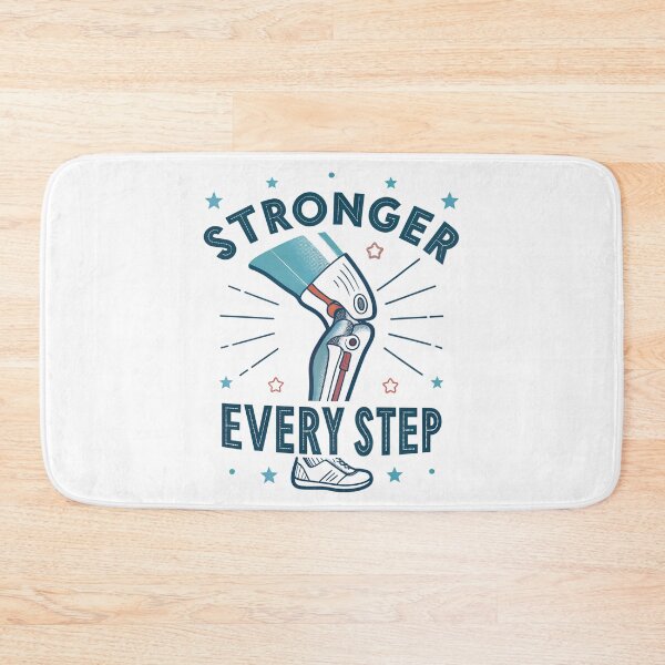 Item preview, Stronger Every Step – Knee Replacement Recovery Motivation Design designed and sold by VividOrganica.