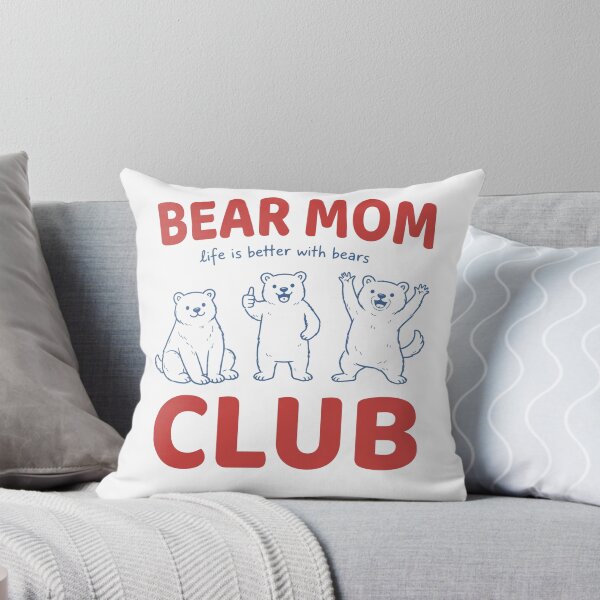 Item preview, Bear Mom Club Cute Bear Illustration Life Is Better With Bears designed and sold by tigger shop.
