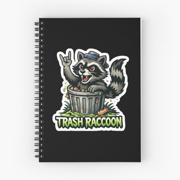 Item preview, Trash Raccoon – Rebel Sticker Style Illustration designed and sold by zuzzelek44.