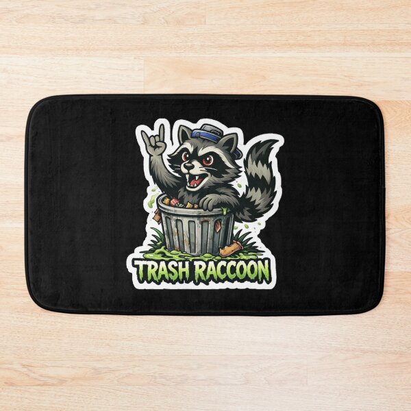 Item preview, Trash Raccoon – Rebel Sticker Style Illustration designed and sold by zuzzelek44.