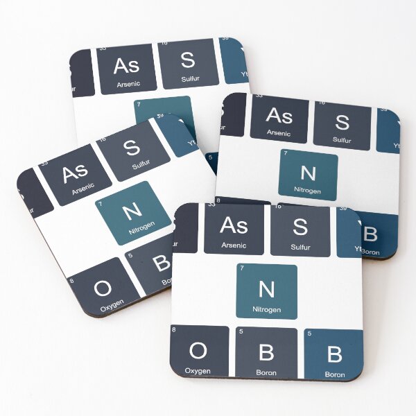 Item preview, Periodic Table Sassy N Snobby designed and sold by TheIconSmith.