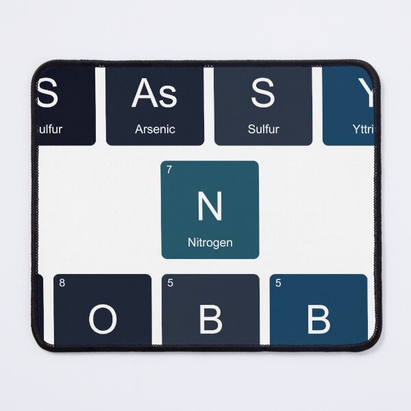 Item preview, Periodic Table Sassy N Snobby designed and sold by TheIconSmith.