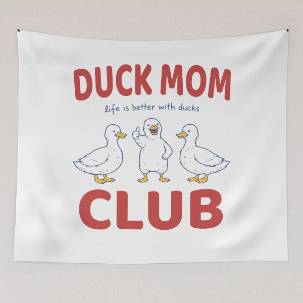 Item preview, Duck Mom Club Cute Duck Illustration Life Is Better With Ducks designed and sold by tigger shop.