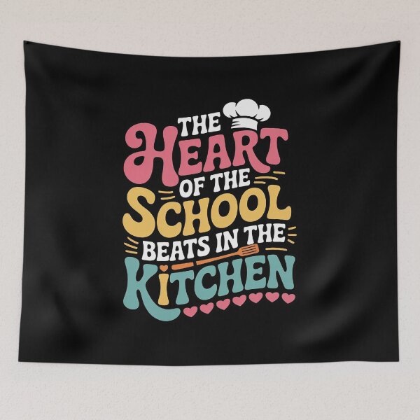 Item preview, The Heart of The School Beats in The Kitchen16  designed and sold by NailMolisa.